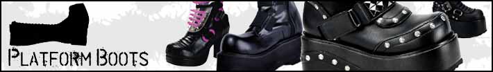 Gothic platform boots