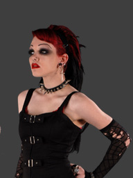 Gothic womens tops