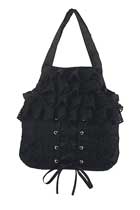 Black Satin Purse