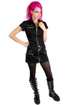 Rocka Zip Black Dress