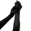 Stretch Satin Long Finger Gloves