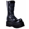 COMBAT-208 Stretch Zipper Boots