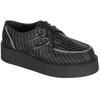 CREEPER-401 Pinstripe Satin Creepers