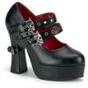 DEMON-16 Skulls Buckle Shoes