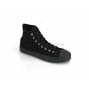 DEVIANT-101 Black Canvas Sneakers