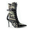 DARING-1022 Green Camo Boots