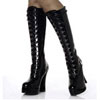 ELECTRA-2025 Patent Laceup Boots