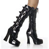 ELECTRA-2042 Patent Buckle Boots