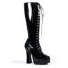ELECTRA-2020 Black Patent Boots