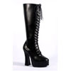 ELECTRA-2020 Black PU Boots