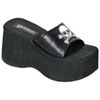 FUNN-22 Skull Platform Sandals