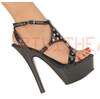 KISS-215 Black Studded Heels