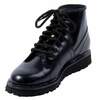 MONKEY BOOT-102 Black Leather Boots