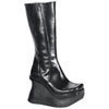 PACE-100 Black Platform Boots