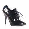 SEDUCE-460 Black Patent Heels