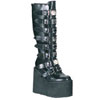 SWING-815 Black Metal Boots