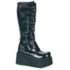 TRASHVILLE-518 Platform Buckle Boots