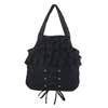 Black Satin Purse