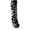 DELIGHT-2049 Buckle Patent Heels