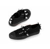 DEVIANT-04 Black Spike Sneakers