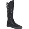 DEVIANT-310 Black Canvas Boots