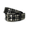Leather Round Studded Belt