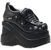 OUTLAW-101 Black Platform Shoes
