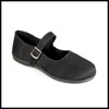 SASSIE-08 Black Canvas Maryjanes