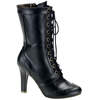 TESLA-102 Black Steampunk Boots