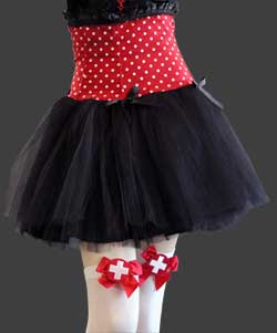Polkadot Corset Skirt