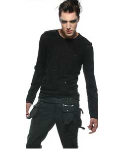 FALLOUT SHELTER SWEATER TOP - gothic alternative shirts and tops