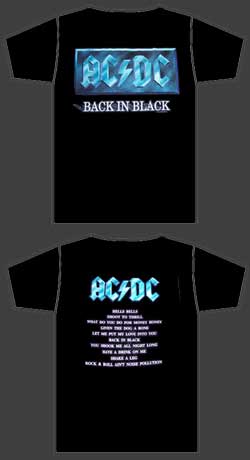 ACDC Back in Black
