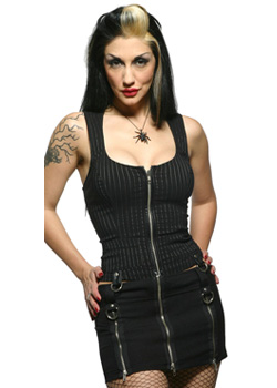 Exposure Zips Mini Skirt