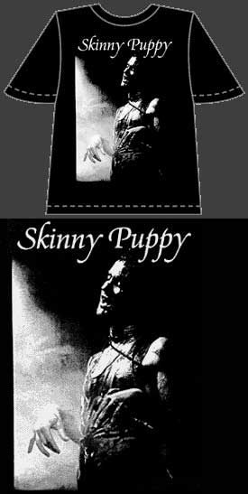Skinny Puppy: Ogre - Goth Industrial Punk T-shirts. Prices include shipping.