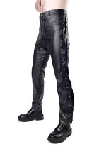 Side eyelet jeans