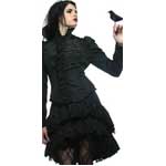 MOIRE MONDAY LAYERED SKIRT