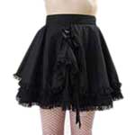Circle Ruffle Cotton Skirt