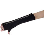 Anarchy Punk Lycra Gloves