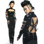 SKIN TIGHT BUCKLE DRESS