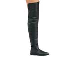 RAVEN-8826 Black Leather Boots