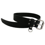 Leather Belt w/ Keyring Keeper