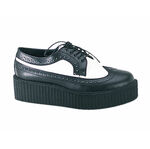 CREEPER-408 White/Black Creepers