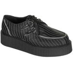 CREEPER-401 Pinstripe Satin Creepers