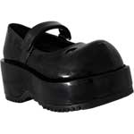 DOLLY-01 Black Patent shoes