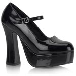DOLLY-50 Black Patent Platform
