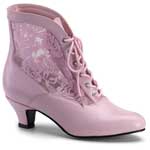 DAME-05 Pink Lace Boots