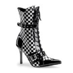 DARING-1022 Checkered Heel Boot