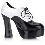 DOLLY-95 Black/White Heels
