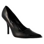 FOXY-01 Black Patent Stilettos