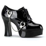 HOTTIE-01 Black Cuff Shoes